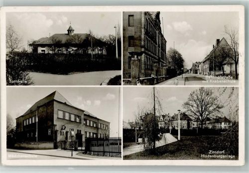 Zirndorf Turnhalle Mädchenschule Hindenburganlage