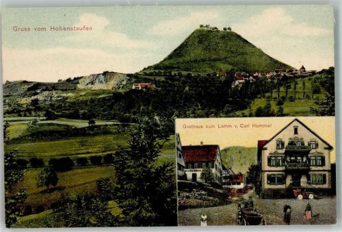 Hohenstaufen 1909 Gasthaus z. Lamm