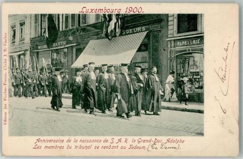 Luxembourg Luxemburg 1900 Foto AK S.A.R. le Grand-Duc Adolphe