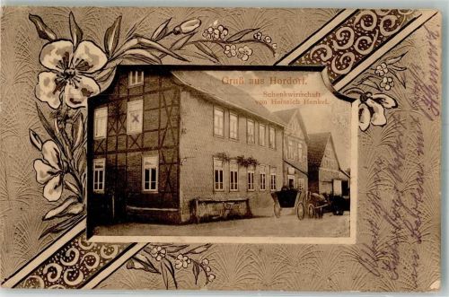 Hordorf 1917 Gasthaus Schenkwirtschaft Henkel