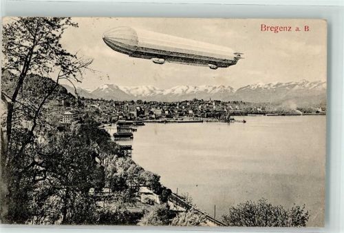 6900 Bregenz Gebrauchsspuren Zeppelin
