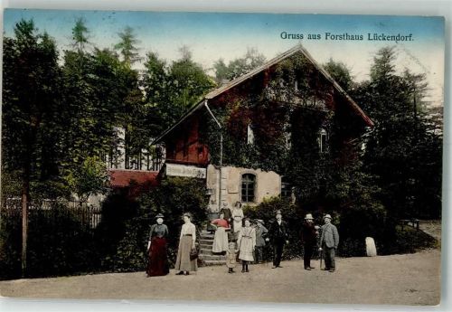 Luftkurort Lückendorf 1913 Gasthaus Forsthaus Lückendorf
