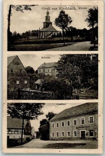 Kirchbach Gasthaus Schule Kirche