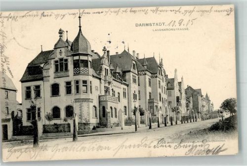 64283 W6100 Darmstadt 1905 - Landskronstraße