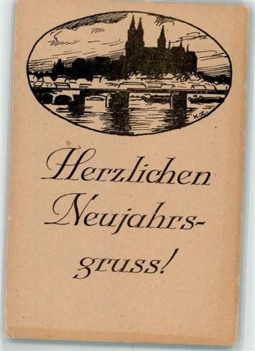 01662 O8250 Meißen , Sachs - Elbe Albrücke Albrechtsburg sign. K.Z.