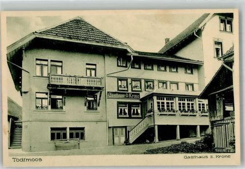 79682 W7865 Todtmoos Foto AK Gasthaus zur Krone