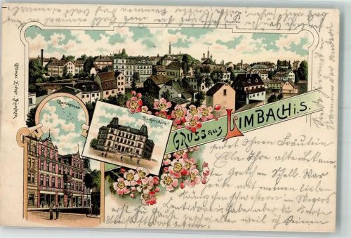 Limbach-Oberfrohna 1896 Bürgerschule Gartenstraße