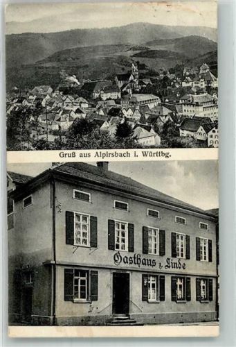72275 W7297 Alpirsbach - Gasthaus zur Linde
