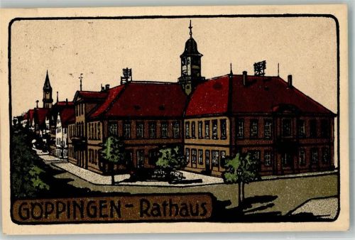 Göppingen 1913 Rathaus