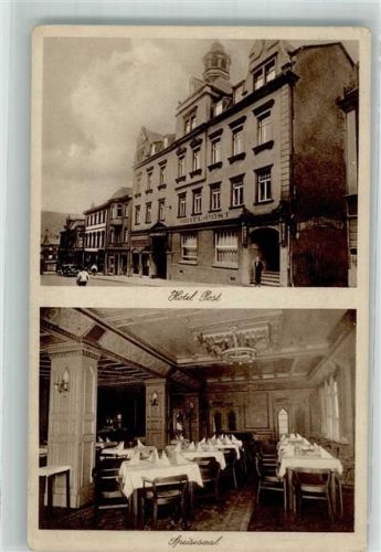 Idar-Oberstein Hotel Post Speisesaal