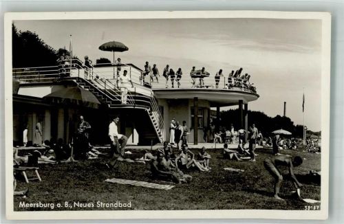 Meersburg Neues Strandbad Liegewiese