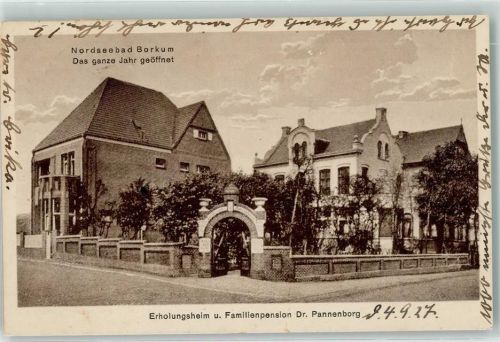 Borkum Erholungsheim Familienpension Dr. Pannenborg