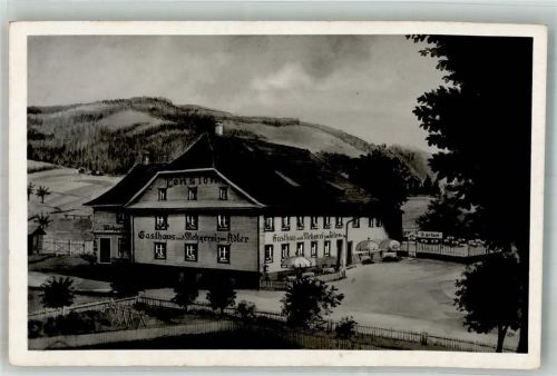 Häusern Gasthaus-Pension zum Adler Gartenwirtschaft