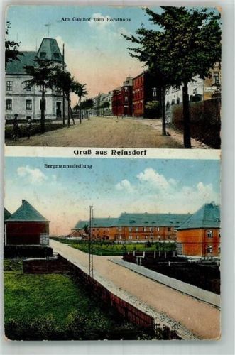 Reinsdorf Am Gasthaus zum Forsthaus Bergmannssiedlung
