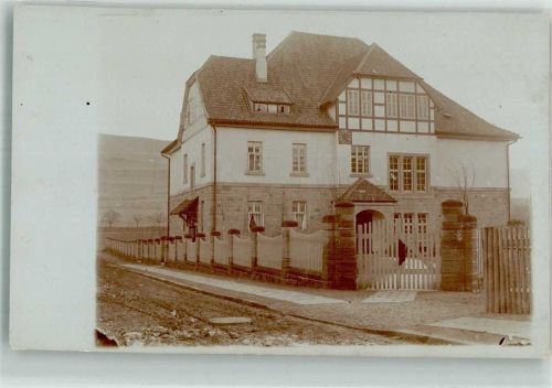Hardegsen 1914 Schulhaus Bahnpost -Bodenfelde Ort handschriftlich lt. Absender
