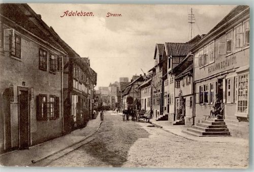 37139 W3404 Adelebsen - Dorfstraße Gasthaus Hermann Schmidt