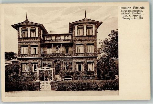 Seebad Ahlbeck Pension Elfriede