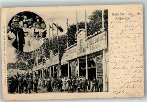 Hannover 1901 Schützenfest Hannover Festgelände Gasthauszelte