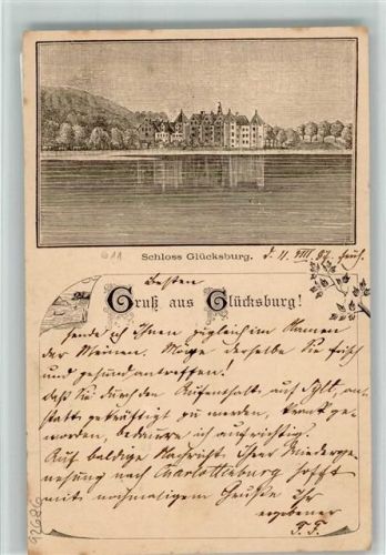 Glücksburg Vorläufer 1887