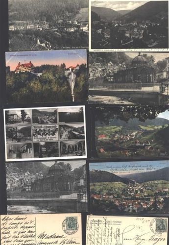 Bad Wildbad Lot mit 16 div AK