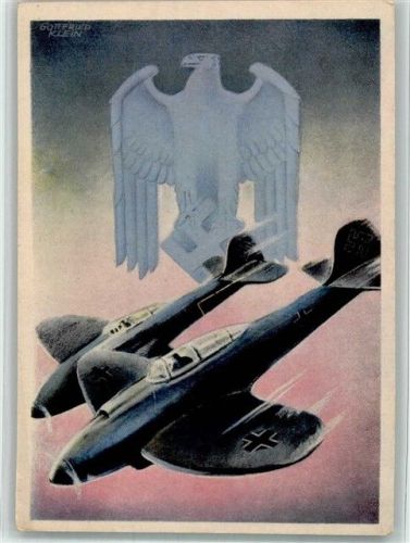Luftwaffe Junkers 87 im Sturzflug Verlag Heinrich Hoffmann sign. Gottfried Klein