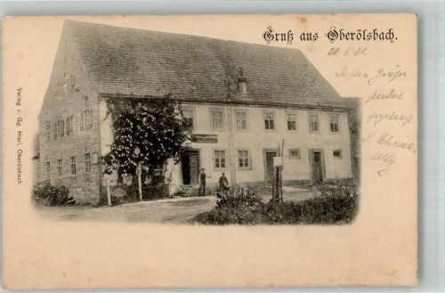 Oberölsbach 1901 Bauernhaus