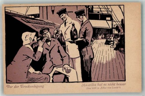 Lorch Likör Edler von Lorch auf dem Schiff