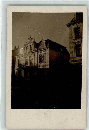 Flensburg 1909 Wohnhaus Moltkestraße Ort lt. Stempel