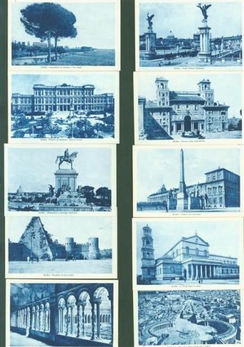 Roma Lot mit 18 AK Serie