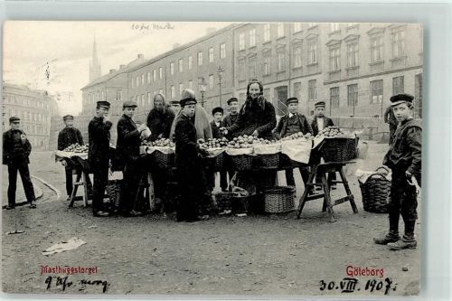 Göteborg 1907 Masrhuggstorget
