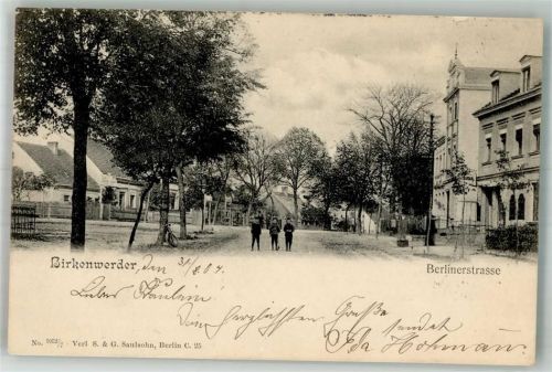 Birkenwerder 1904 Berlinerstrasse