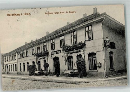 Rotenburg 1914 Hotel Bolling