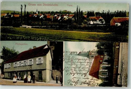 Diedelsheim Postagentur Ev. Kirche