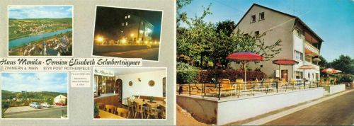 Zimmern Pension Haus Monika Innen-und Aussenansicht