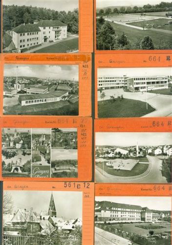 Giengen Lot mit 15 AK Musterkarten Original aus Metzarchiv Bestellvorgänge und Auflagenzahlen