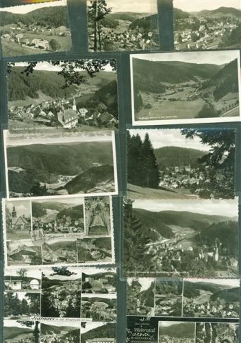 79682 W7865 Todtmoos Lot mit 19 AK und 3 Fotos 6x9cm