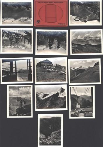 Zell Schmittenhöhe , Kleinfotoserie mit 12 St im Originalumschlag