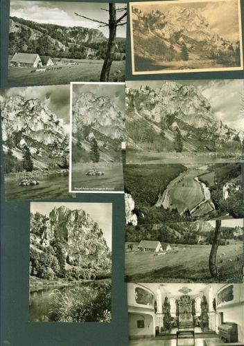 Fridingen Lot mit 19 AK Originale aus dem Archiv des Metzverlages viele mehrfach
