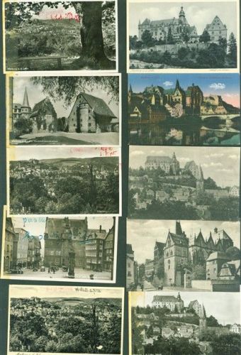 Marburg Lot mit 19 AK