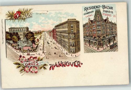Hannover Georgstraße Residenz-Bazar Grupenstraße 15