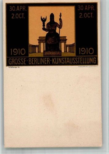 1910 Große Berliner Kunst-Ausstellung sign. Kallmorgen