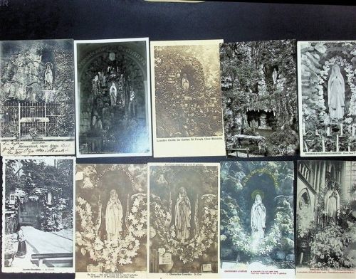 65100 Lourdes Lot mit 21 AK Grotte