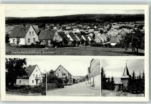 Breitscheid Siedlung Pfarrhaus Langenaubacherstraße Kirche
