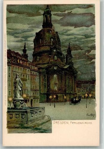 Dresden 1899 Frauenkirche Zieher, Ottmar Nr. 2489