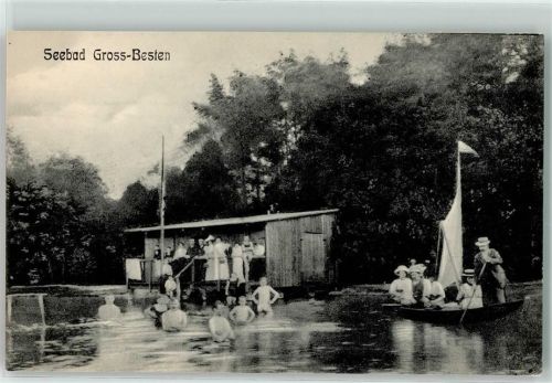 Bestensee Seebad Groß Besten Boot