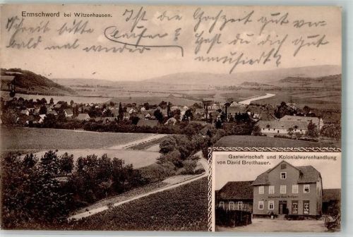 Ermschwerd 1913 Gasthaus Breithauer