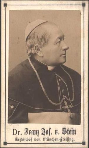 Freising Erzbischof Dr. Franz Jos. von Stein