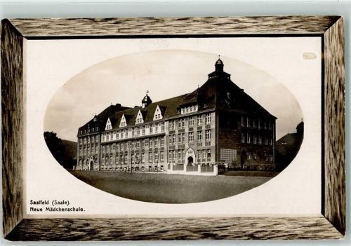 Saalfeld Neu Mädchenschule Holzrahmen
