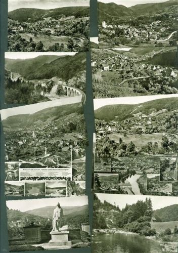 Forbach Lot mit 20 AK und Umgebung Originale aus dem Archiv des Metzverlages wenige mehrfach