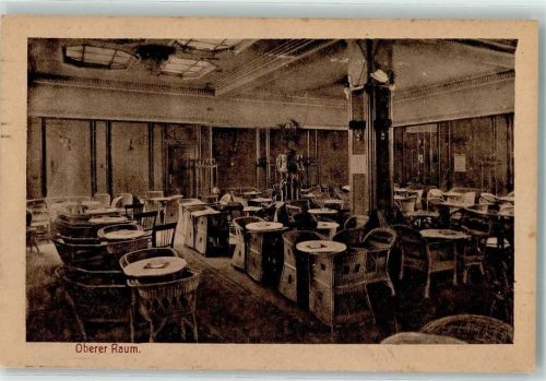 Hannover 1919 Residenz Kaffee Oberer Raum Korbsessel